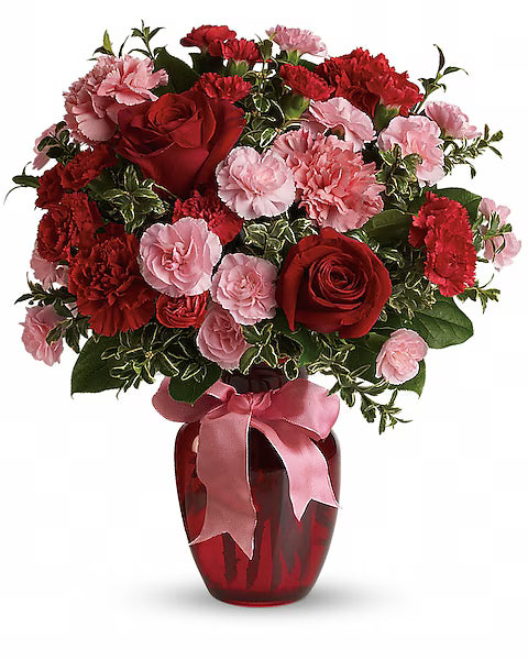 Dance with Me Bouquet with Red Roses